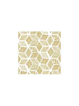 PAPER-PRODUCTS | Weihnachts Lunch-Servietten 33x33cm PURE LEAVES | 
